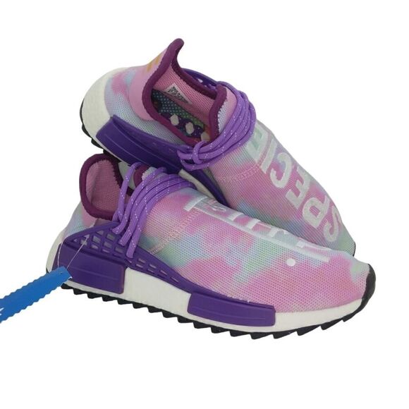 Adidas NMD Human Race Mens NEW w/Tags Purple/Teal Athletic Sneakers - sz. 10 - Picture 1 of 6